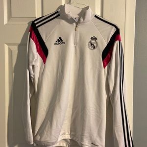 Adidas Real Madrid Training Jacket 1/4 Zip Men's M